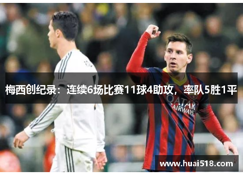 梅西创纪录：连续6场比赛11球4助攻，率队5胜1平